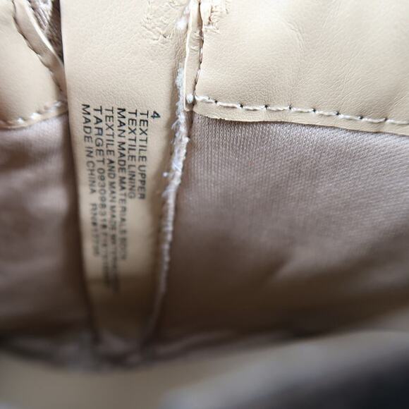 Cat & Jack Shoe Girls 4 Bootie Animal Print Casual Kid Brown Side Zip Ankle Boot - Picture 5 of 12